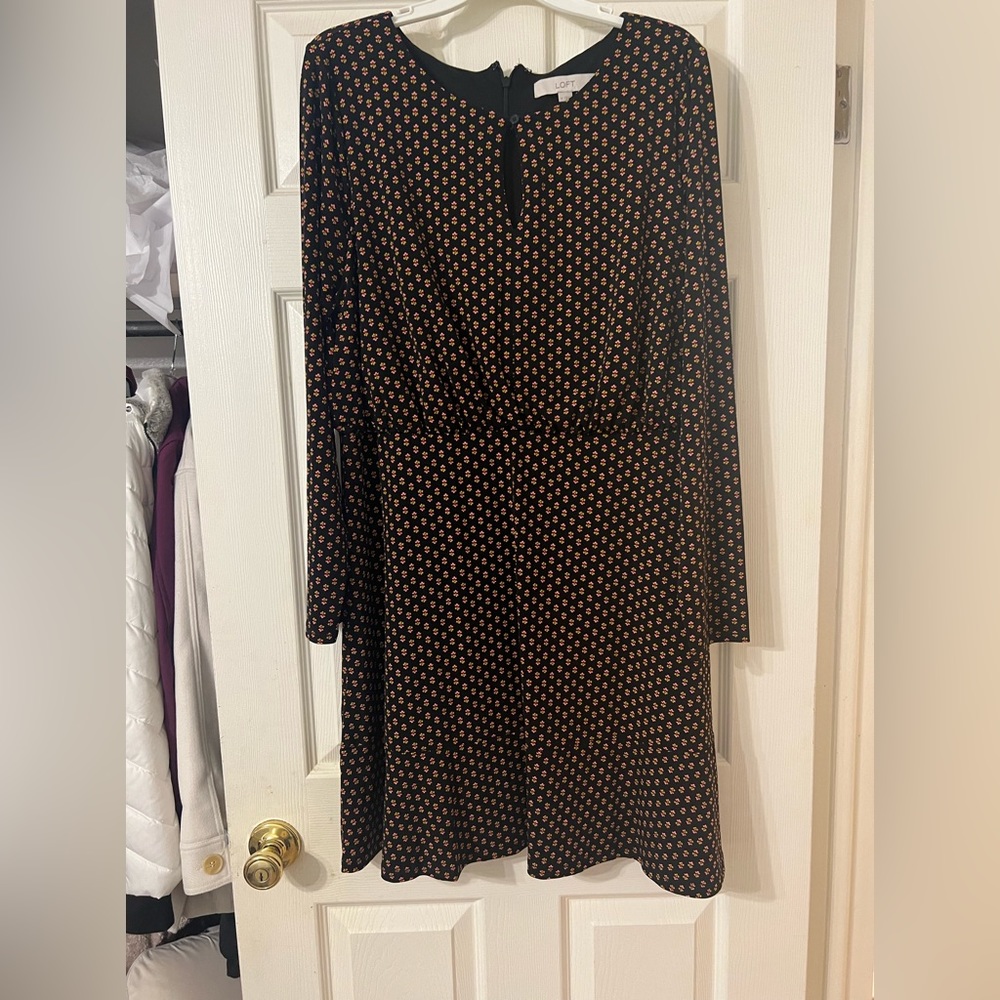 Loft long sleeve dress.